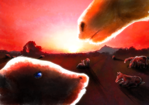 都城市の連続Ｗeb小説「メッセージ！！」５週目